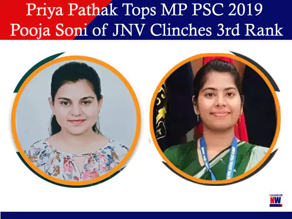 Priya Pathak Tops MP PSC 2019, Pooja Soni of JNV Panna Clinches 3rd Rank